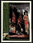 1996-97 Topps #72 Chicago Bulls 72 Wins Michael Jordan Basketball Card 2002M