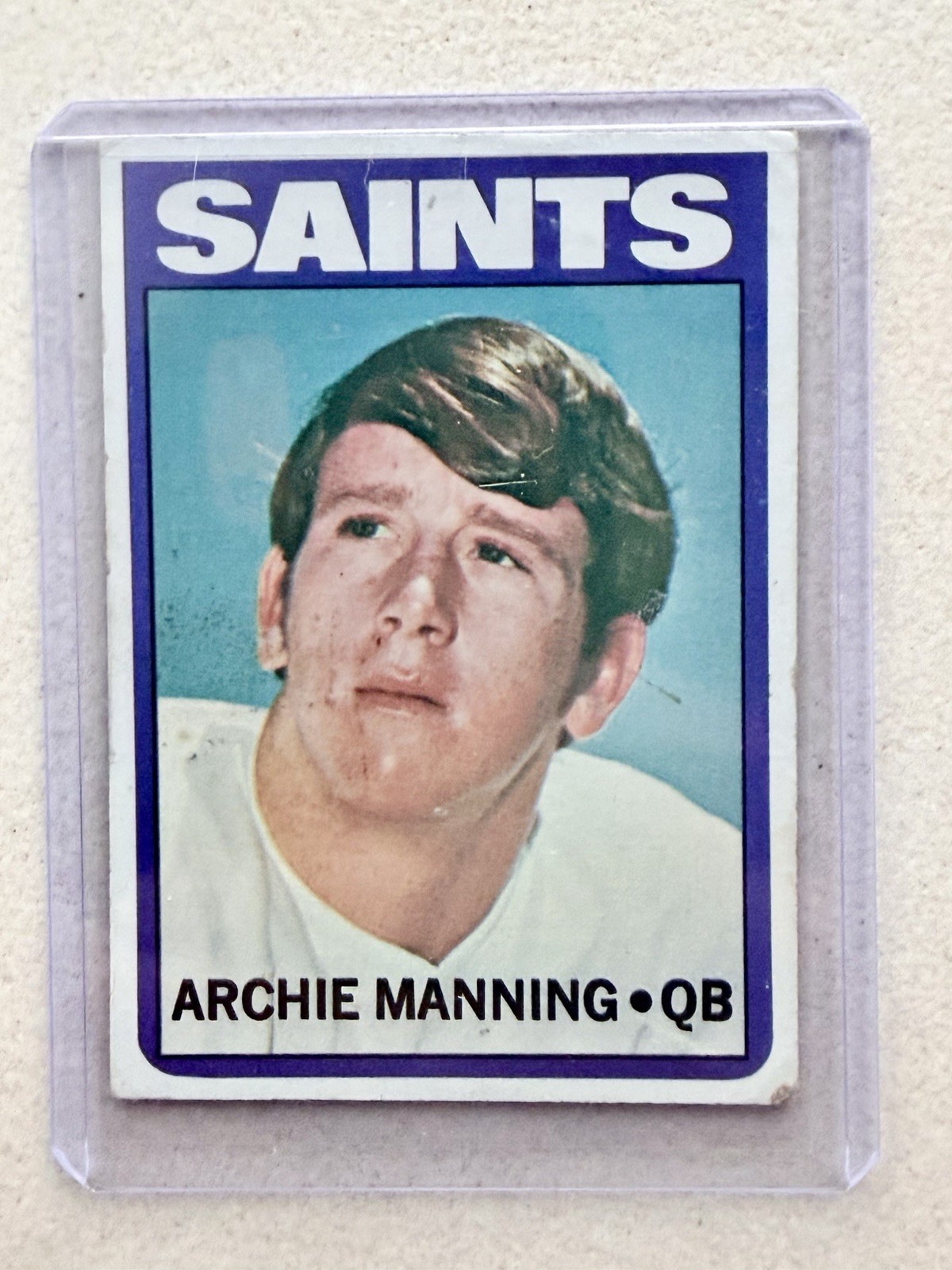 1972 Topps - Archie Manning #55 (RC)