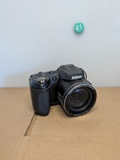 NIKON Coolpix L120 14.1 MP Digital Camera Black - For Parts or Repairs
