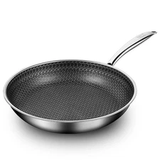 Non Stick Frying Pans 10-inch/11-inch, Nonstick Frying Pan with Induction Com...