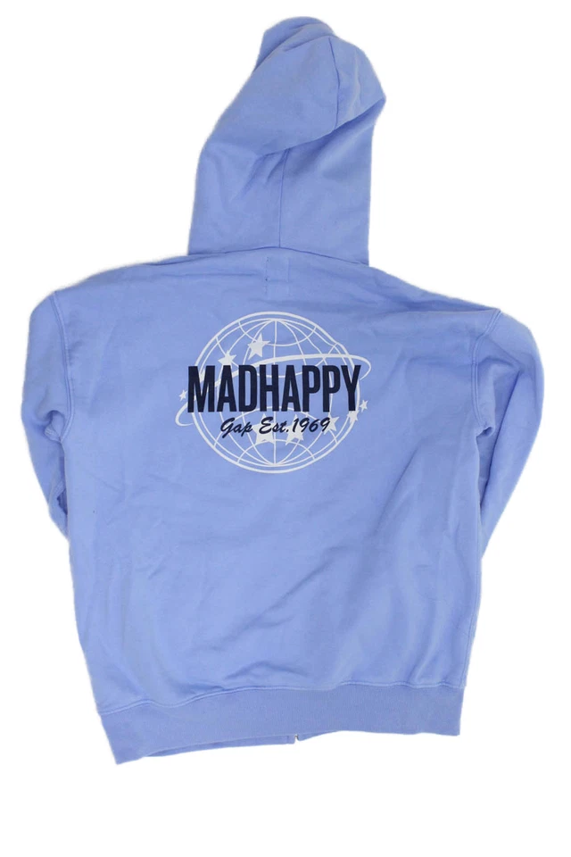 Gap X Madhappy Unisex Niños Mezcla de Algodón Sudadera con Capucha + Pantalones de Sudadera Conjunto Azul Talla XL Foto 3 de 4