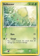 Bulbasaur 55/112 Common FireRed & LeafGreen Pokemon Moderately Played