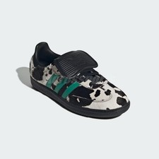 adidas Originals Samba LT W Cow Print Pack Black White Women Casual Shoes JS3930