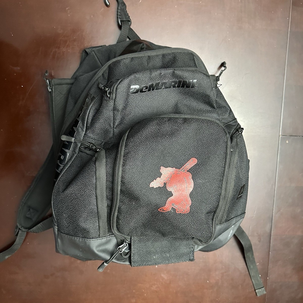 DeMarini Voodoo Large OG Backpack Black Full Size Baseball Bat 