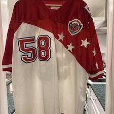 KANSAS CITY CHI 1996 HAWAII PRO BOWL DERRICK THOMAS #58 THROWBACK JERSEY SIZE 54