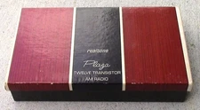 REALTONE PLAZA 12 TRANSISTOR AM RADIO box only NO RADIO!