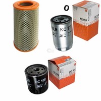 Mahle / Knecht Kraftstofffilter KC 17D Luftfilter LX 611 ÖLfilter OC 100