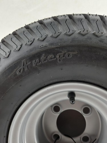Antego - Pneumatico per erba 20 x 10,00-8 NHS - 4 strati - con cerchio a 4 anse - Foto 2 di 4
