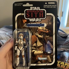 Clone Commander Cody 2010 STAR WARS Vintage Collection VC19 FOIL SEALED NEW
