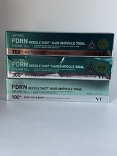 VT PDRN REEDLE SHOT HAIR AMPOULE 100  300  700 Set Of 3 New Sealed