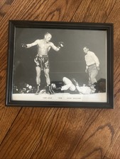 ROCKY GRAZIANO And TONY ZALE 1948 8X10 PHOTO