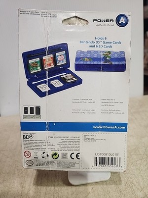 Nintendo DS / DSi / DS Lite Game Card Storage Case Luigi Super