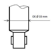 2x Stoßdämpfer hinten für VW Polo 6 AW1 | 23818370