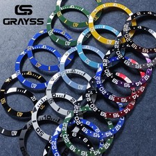 Matt Ceramic Bezel Insert for Swordfish Mdv106-1a 106b-2a 106g Scale Ring New