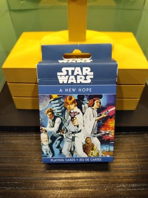 Star Wars A New Hope Playing Cards Poker Size  - Aquarius - New