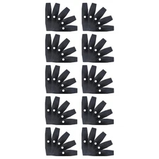 50 Pack USA Edger Blade Sharpened Length 9" Width 2" Thickness 0.110" C.H. 5/8"