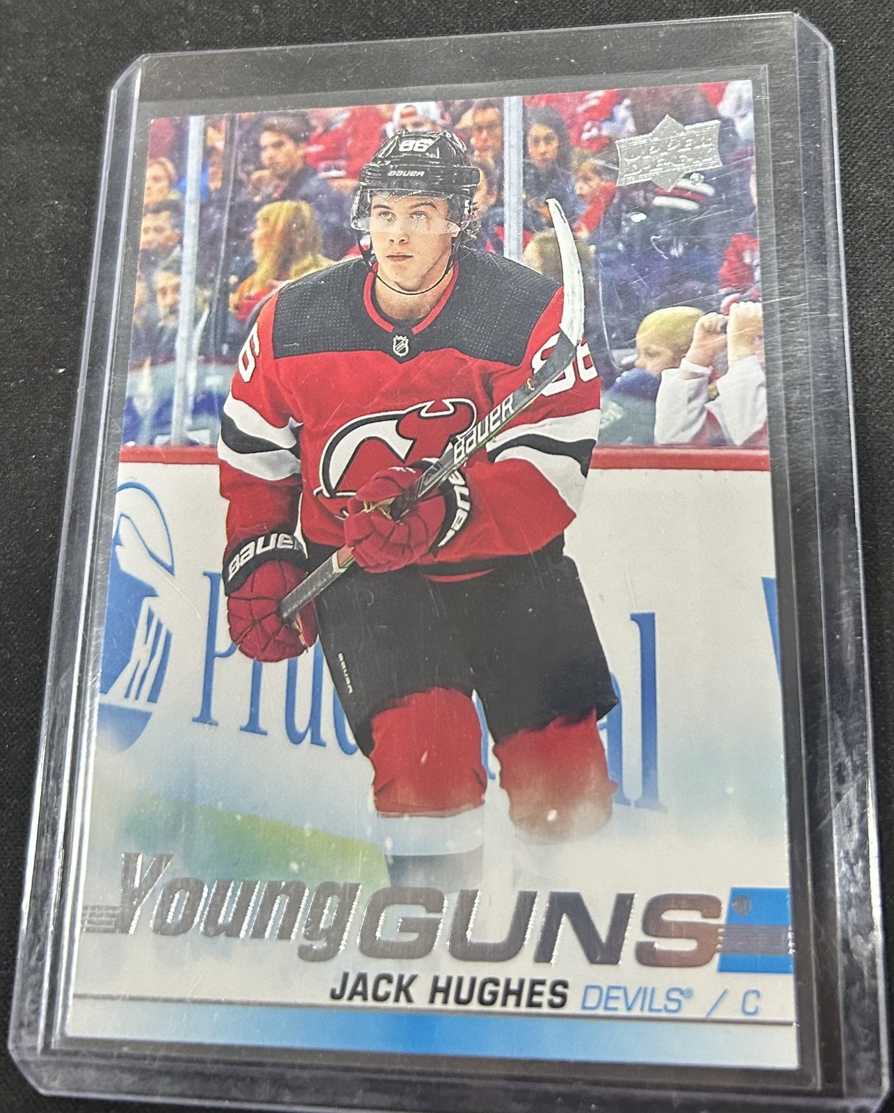 2019-20 Upper Deck - Young Guns Jack Hughes #201 (RC)