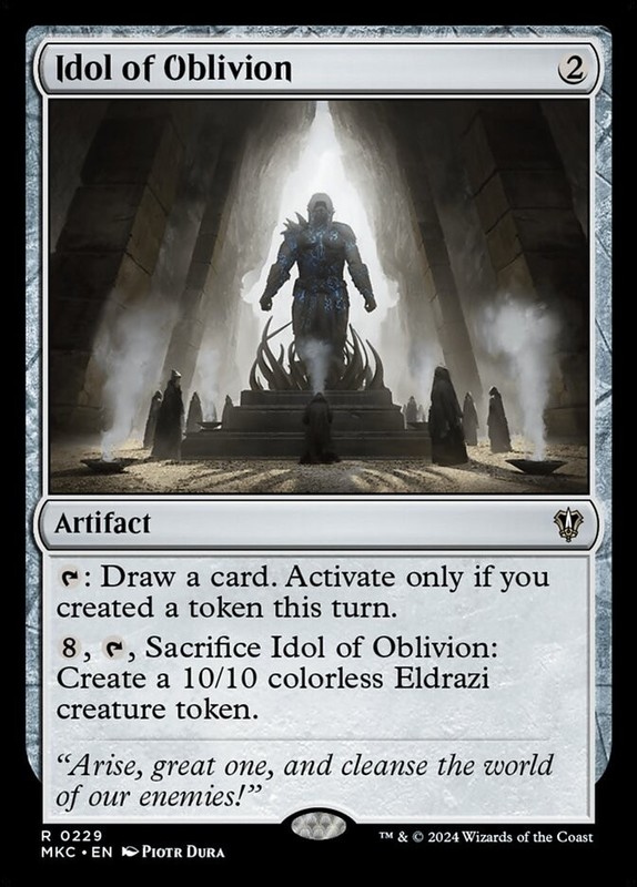 MTG ~ Idol of Oblivion ~ MKC ~ NM