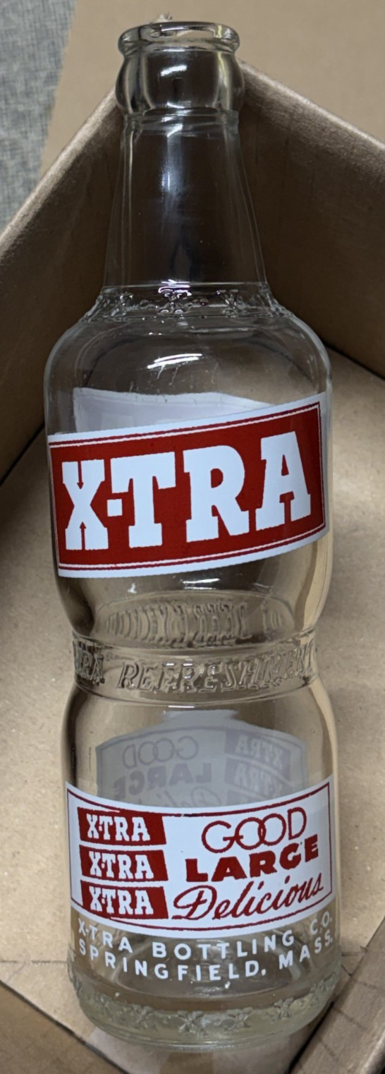 X-TRA....12oz soda acl.....X-Tra Bottling....Springfield,  M