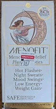 Menofit Complete Probiotic Menopause Relief Support Probiotic, 60 Capsules 