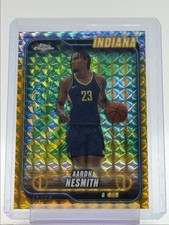 AARON NESMITH 2024-25 TOPPS CHROME GOLD GEOMETRIC INDIANA /50 Q4397