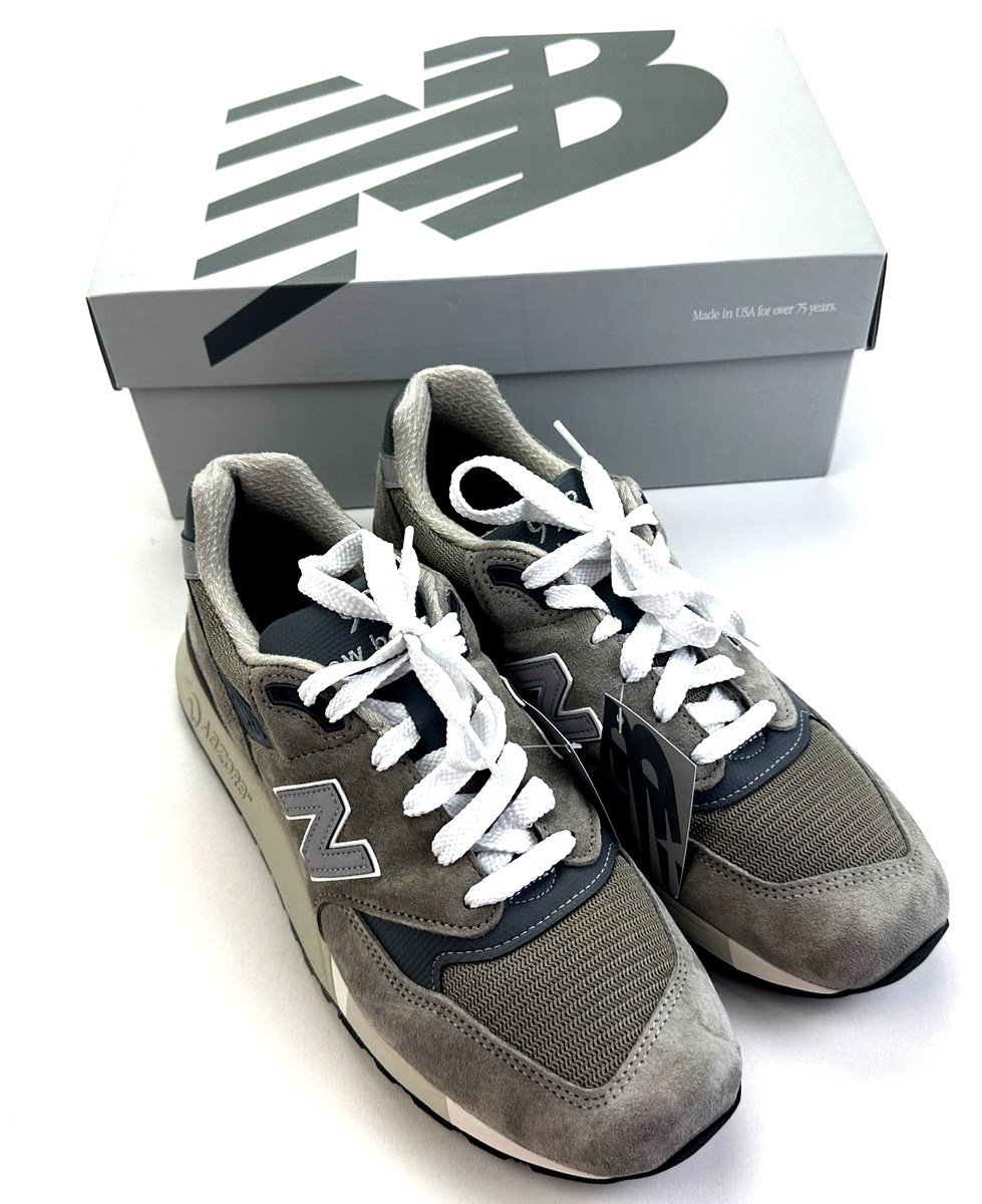 靴 New Balance 998 Gray 23 Size 9.5 - New Balance 998 Made in USA Grey Day 2023 - Grey Silver