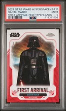 2024 TOPPS STAR WARS HYPERSPACE FIRST ARRIVAL #FA15 DARTH VADER 4/5 PSA 9