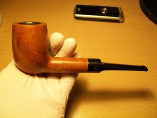 PFEIFE: schöne BUTZ CHOQUIN Supermate Geante St. Claude France 1398 Billiard