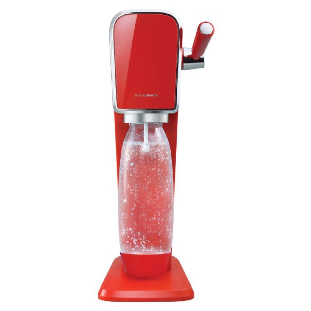 Offerta Sodagas Art RED Gasatore + Bottiglia + Cilindro CO2 60L