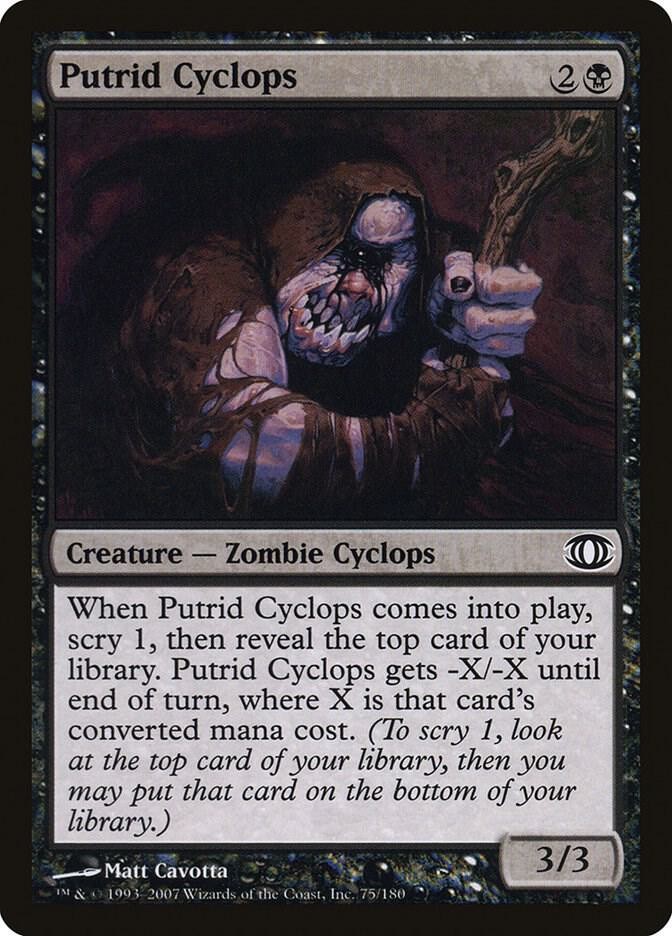 Putrid Cyclops 75 C Future Sight 2007
