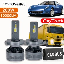 H4 H7 LED Car Headlight 30000LM 200W 6000K Lamp H1 H8 H9 H11 Fog Lights 12V 24V