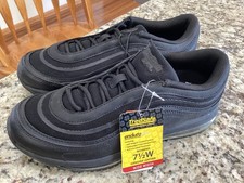 NEW TREDSAFE WM BLK TEENA LACEUP SLIP RESISTANT SHOES Sz. 7.5 SAFETY RESTAURANT