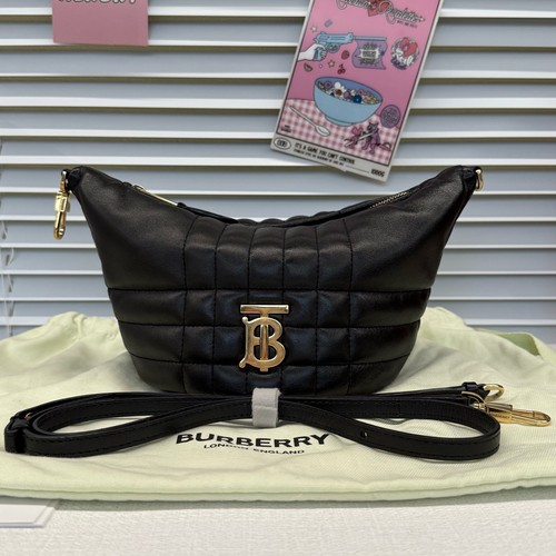 Burberry Lola Mini Black Lambskin Shoulder & Crossbody Bag Duty Paid