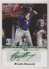 2013 Leaf Perfect Game Showcase Auto Green 5/10 Brooks Kennedy #A-BK2 Auto 0b5