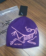 Arc  teryx Bird Head Toque Beanie Orca Purple Wool Unisex Winter Hat - NWT