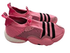 Adidas Trae Young 2.0 Basketball Shoes Knit Mid Pink Trap House Athletic Mens 10