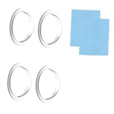 4PCS Car Camera Lens Protector,Car Backup Camera Lens Cover with 2PCS Cleaning