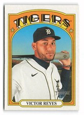2021 Topps Heritage #256 Victor Reyes Detroit Tigers