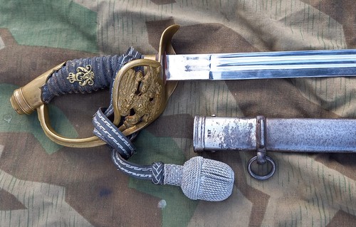 Imperial German Prussian Officer Sword IOD M1889 Saber Kaiser Wilhelm II  WWI