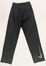 Nike Track Pants Mens XL Black Dri-FIT Athletic Elastic Waist Pockets Gym