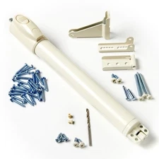 Storm Door Closer Kit Almond Color Heavy Duty Adjustable Hydraulic Closer Set