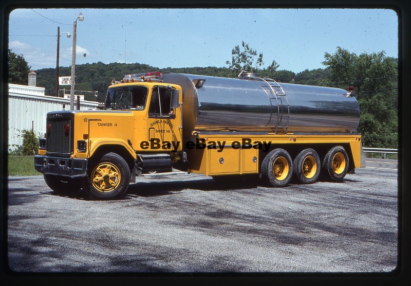Sabula, PA Tanker 4 1975 GMC General Fire Apparatus Slide