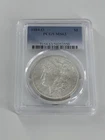 1884-O MS 63 Morgan Silver Dollar NGC PCGS Certified