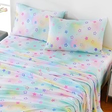 Twin Sheet Set Kids,3 Pieces Breathable Soft Microfiber Bedsheets for Child Boys