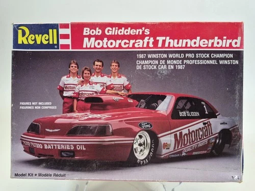 Revell Bob Glidden Motorcraft  Thunderbird 1:24 Scale Model Kit 7167 Open Box