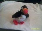Vtg. Ty Beanie Baby-Puffer the Puffin-org tags-DOB 11/3/1997