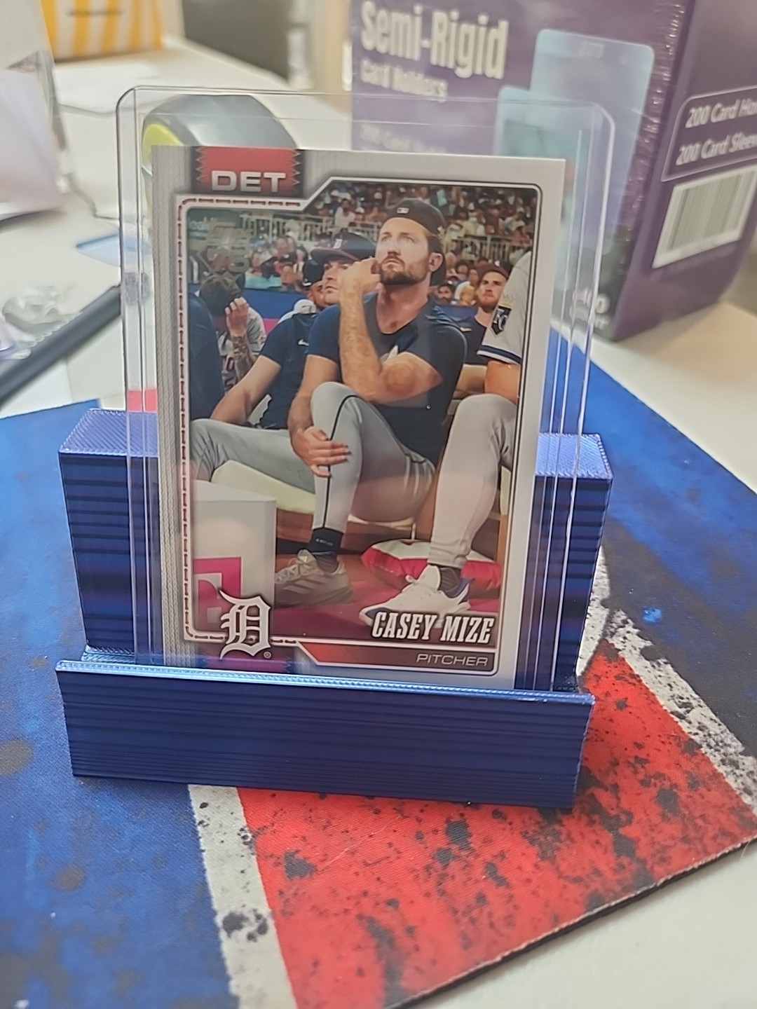 2026 Topps Baseball 75th Anniversary Golden Mirror Variation Casey Mize #16