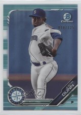 2019 Bowman Chrome Prospects Aqua Refractor 18/125 Justin Dunn #BCP-3 1og