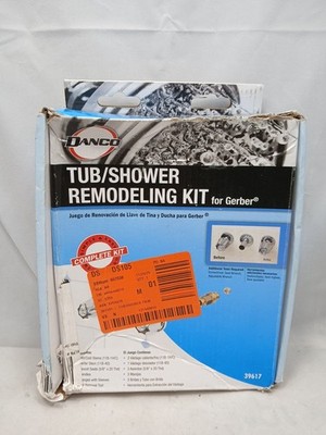 NEW OB Tub/Shower Remodeling Kit for GERBER - CHROME - 39617 (ob)