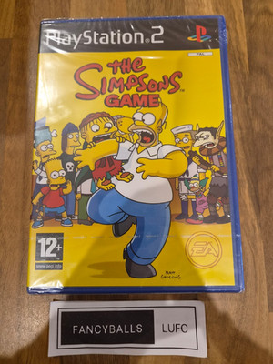 The Simpsons Spiel Factory Sealed - Playstation 2 PS2 UK PAL